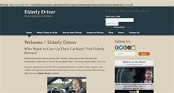 Desktop Screenshot of elderlydriver.org